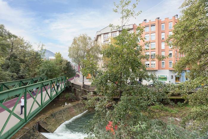 Azken txanpa trenbide zaharra bide berde izan dadin