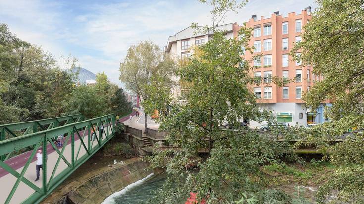 Azken txanpa trenbide zaharra bide berde izan dadin