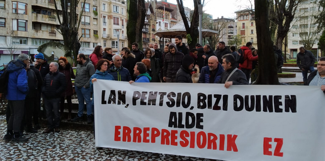 Urtarrileko grebako gertaeren harira, gazte batek Durangoko epaitegian deklaratu du