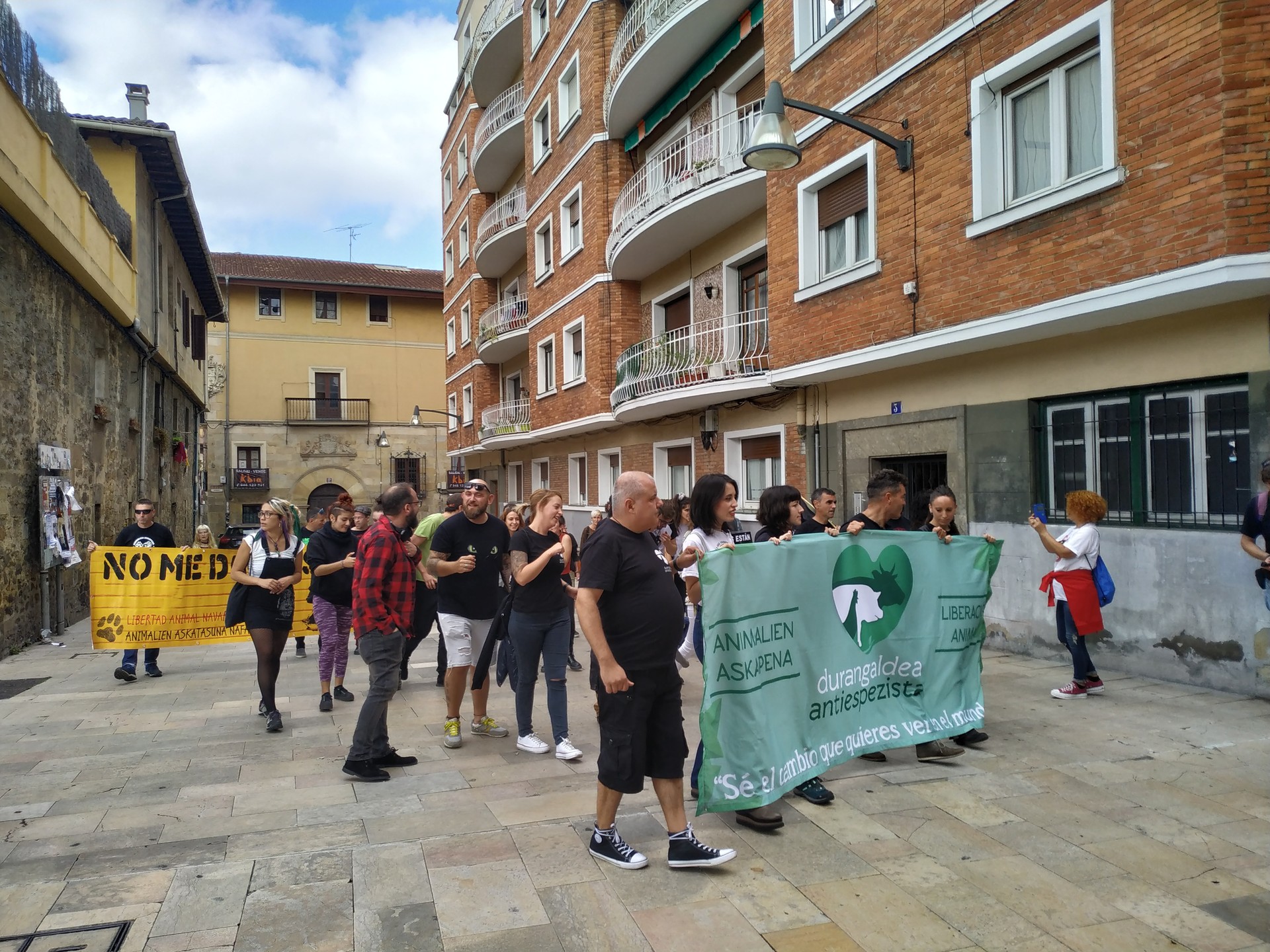Animalien eskubideak aldarrikatzeko manifestazioa egingo dute Durangon