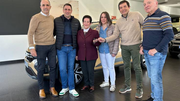 Francisca Painok irabazi du JAEDen zozketako autoa