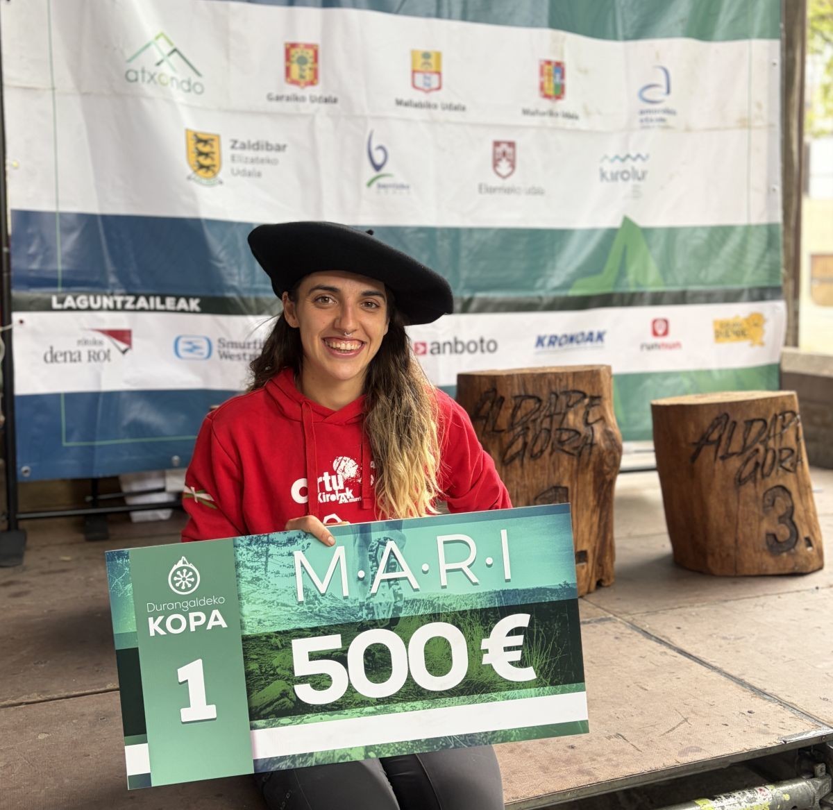 "Aldapegoran zelako maila zegoen ikusita, ez nuen espero neuk irabaztea"