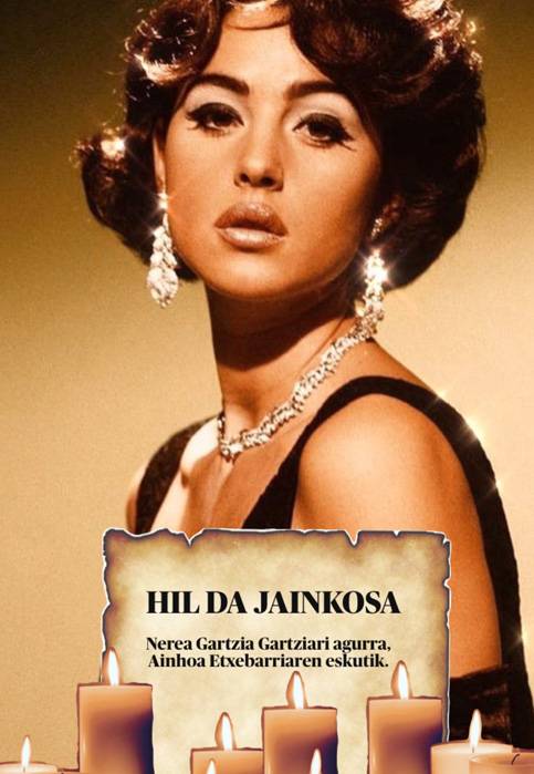 'Hil da jainkosa'