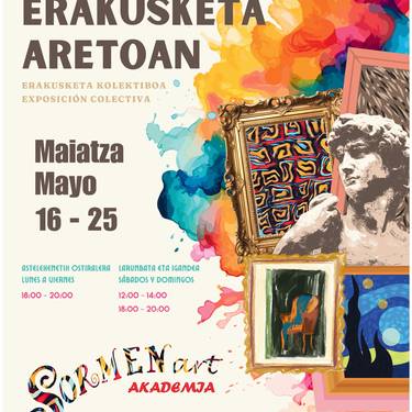 Pintura eta keramika erakusketa kolektiboa