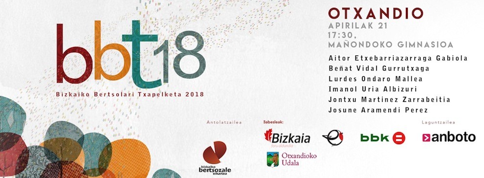 Otxandioko bertso saiorako sarrera bikoitz bi zozkatuko ditu ANBOTOk