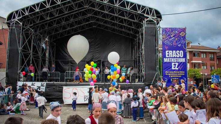 [ARGAZKI GALERIA]: ‘Gerbas’ agurtuta, jaiak amaitu dituzte Abadiñon