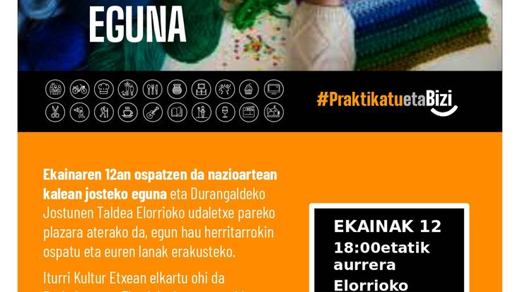 Kalean josteko eguna