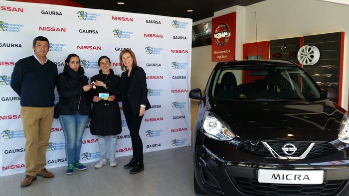 Asunción Altunak irabazi du Durango Nissan Gaursa Rugby Taldearen autoa