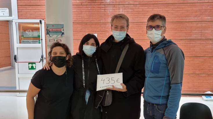 Txikigym jaialdian 435 euro batu dituzte Sindrome 4P elkartearentzat