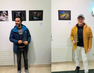 Sergi Perez de Pipaonek eta Paul Mendibilek jaso dituzte Berrizko XXVII. Argazki lehiaketaren sariak