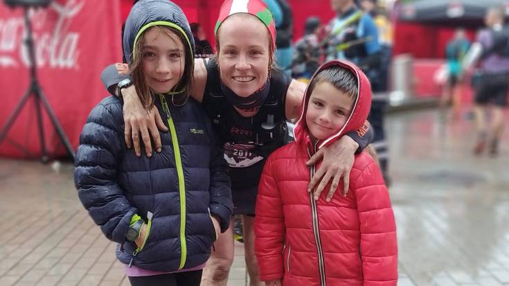 Oihana Azkorbebeitiak Kangas Mountain Maxi Trail mendi lasterketa irabazi du, Asturiasen