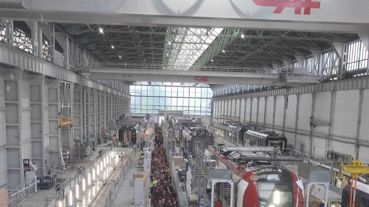 Abadiñoko CAF Turnkey enpresako langileek greba mugagabean dira astelehenetik