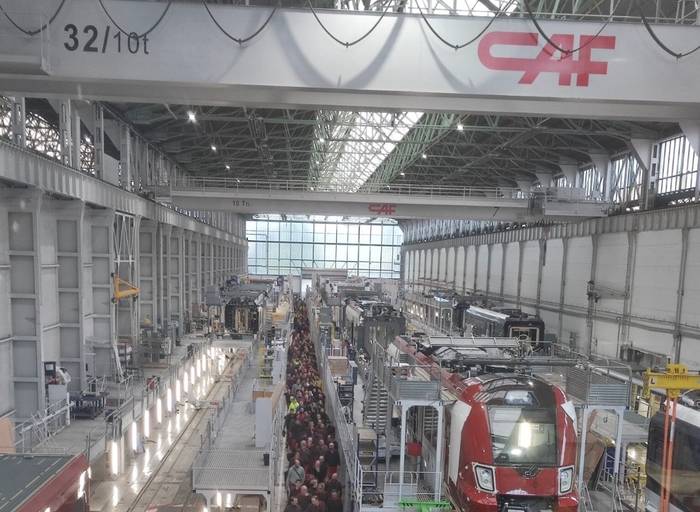 Abadiñoko CAF Turnkey enpresako langileek greba mugagabean dira astelehenetik