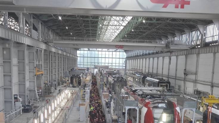 Abadiñoko CAF Turnkey enpresako langileek greba mugagabean dira astelehenetik