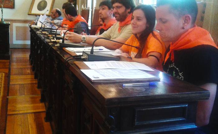 'Herriko tabernen' epaia salatu du Durangoko Udalak, EAJ, EH Bildu eta Herriaren Eskubidearen botoekin