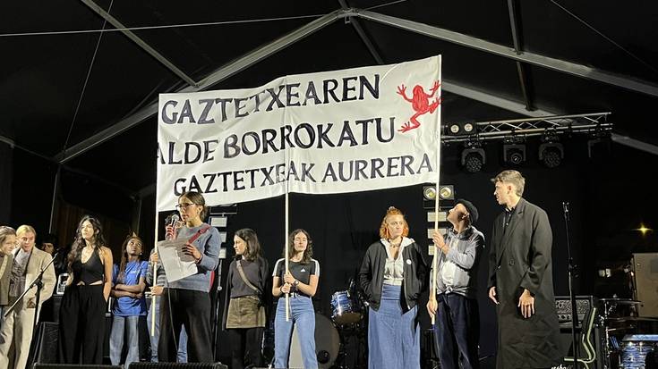 [ARGAZKI GALERIA] Pantxikeren etorreragaz eta Gaztetxekoen pregoiagaz abian dira txosnaguneko jaiak