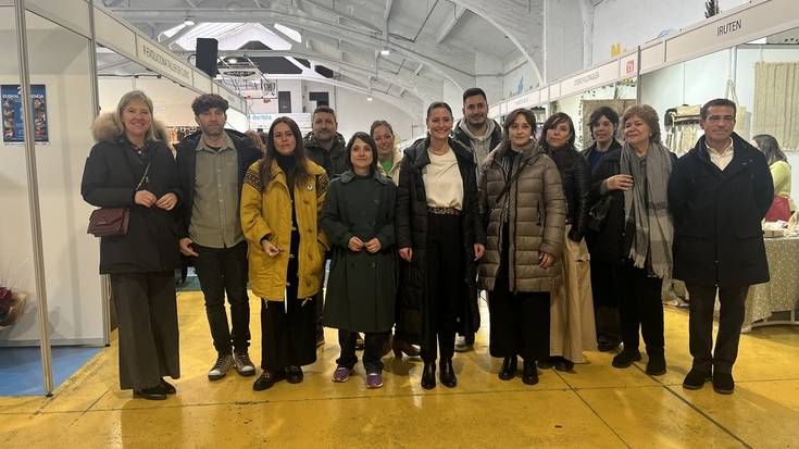 [ARGAZKI GALERIA] Itziar Ituño enbaxadore dela zabaldu ditu ateak Euskal Dendak