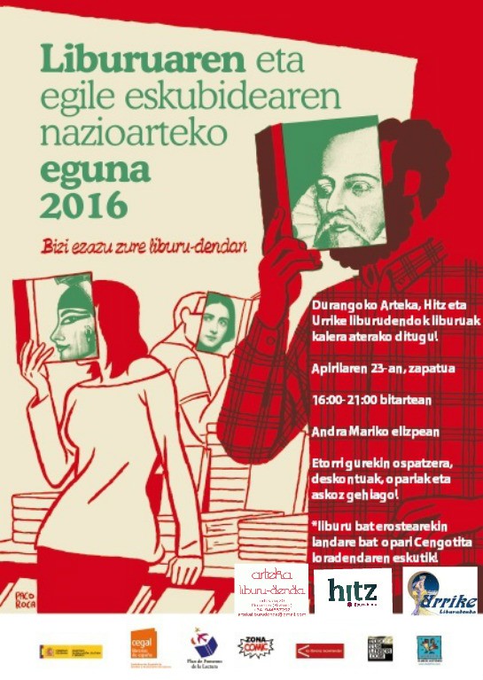 Durangoko hiru liburu-denda kalera irtengo dira zapatuan