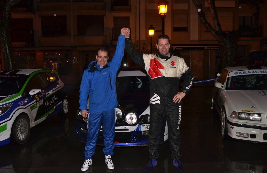Barrenetxea-Arando eta Onandia rallysprintetan txapeldun lau garaipen segidan lortuta 
