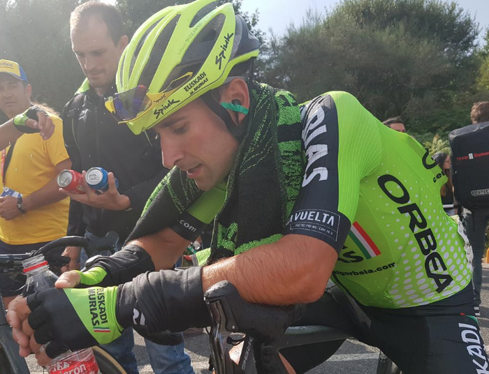 Mikel Bizkarra hamaikagarren Espainiako Vueltan
