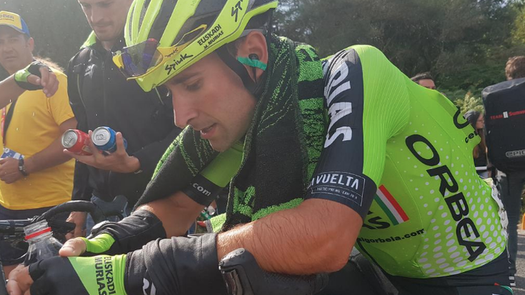Mikel Bizkarra hamaikagarren Espainiako Vueltan