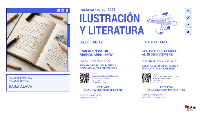 Ikastaroa: Ilustración y literatura