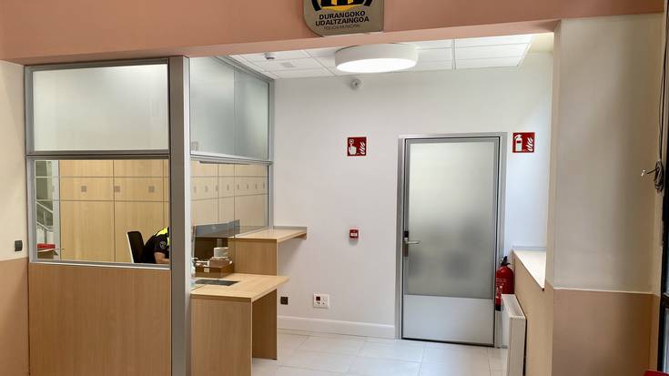 Durangoko udaltzaingoa udaletxearen azpian egongo da berriro bihartik aurrera