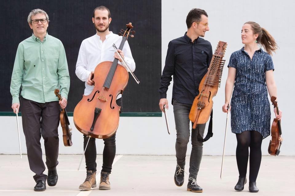 Alos Quartet laukoteak kontzertua joko du, zapatu honetan, Mekoletan