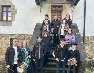 Durangaldeko Txistulari Egunaren 70. urteurrena ospatu dute gaur Abadiñon