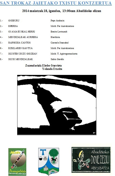 San Trokazetako txistu kontzertua  Abadiñon