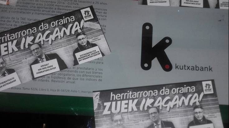 'Cabiezes auzia' dela eta, ekintza burutu du Durangoko Ernaik