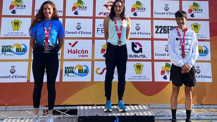 Gurutze Fradesek brontzezko domina jantzi du Espainiako txapelketan