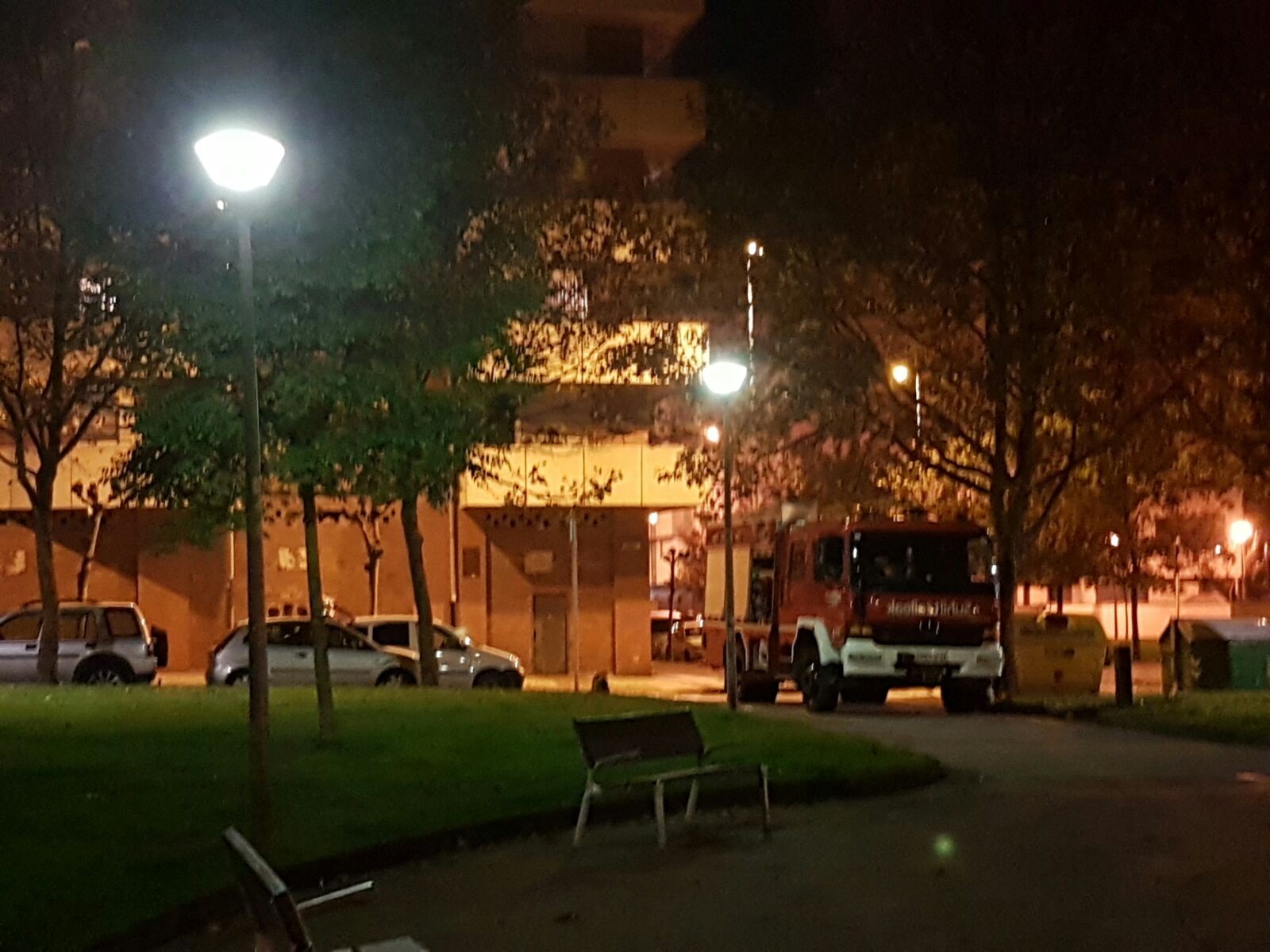 Gas ihesa gertatu da Errotaritxuenan, hiltegi zaharra zegoen lekuan