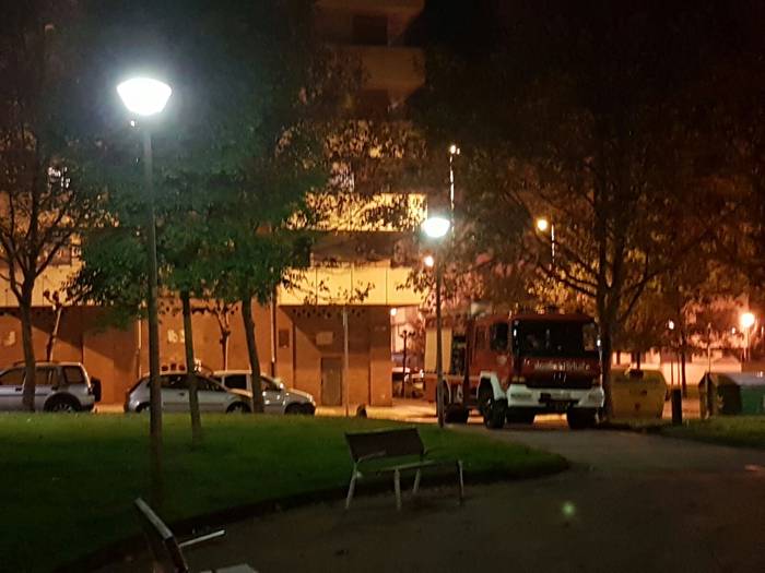 Gas ihesa gertatu da Errotaritxuenan, hiltegi zaharra zegoen lekuan