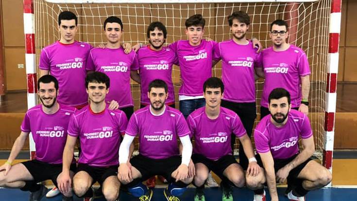 Urteurreneko ospakizuna aurreratu zaio Mendibeltz areto futbol taldeari