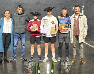 Arnaiz-Campo eta Bilbao-Intxausti bikoteek irabazi dute Durangoko frontenis txapelketa