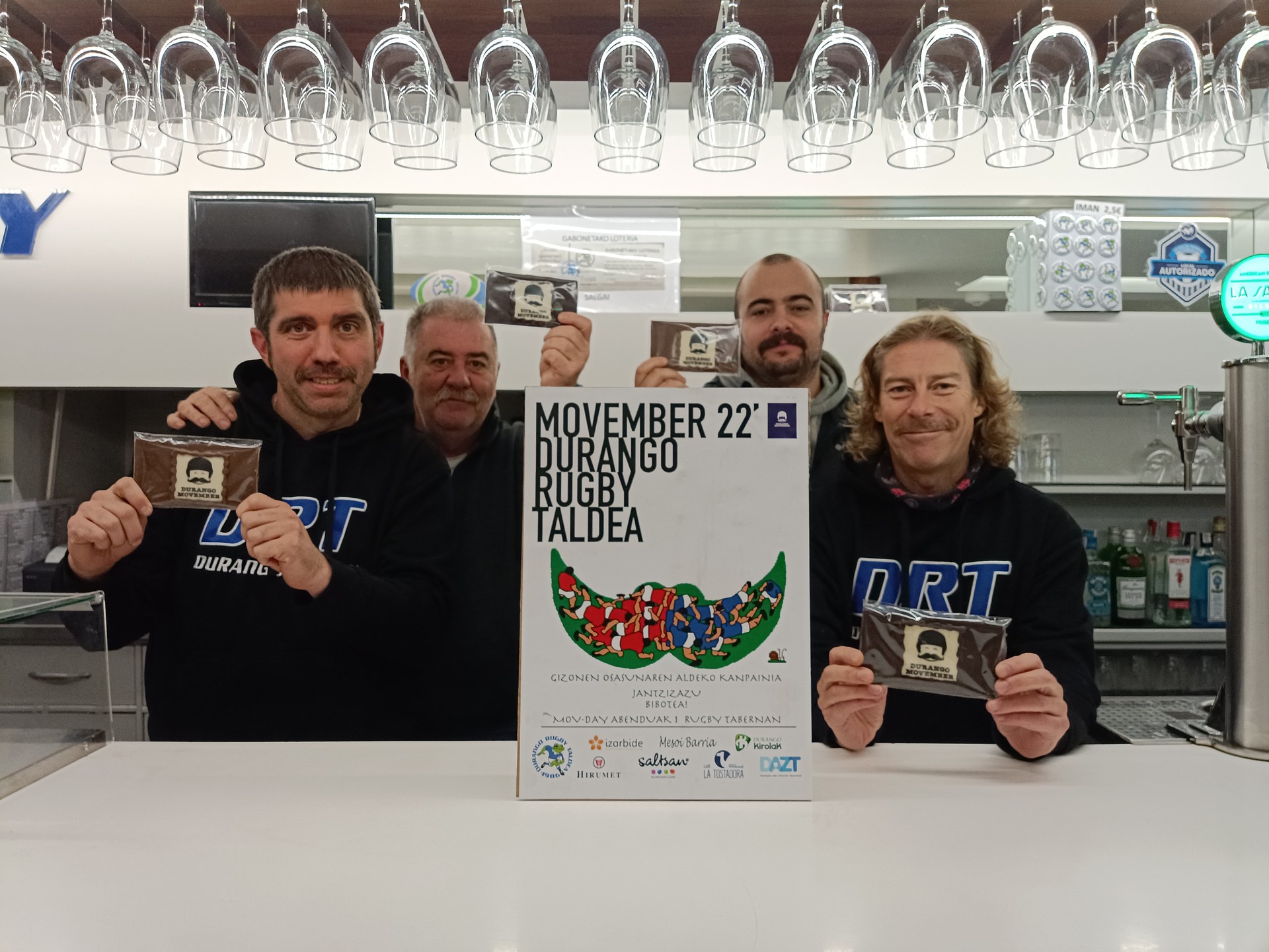 Durango Movember kanpainagaz 1.567 euro atera dituzte
