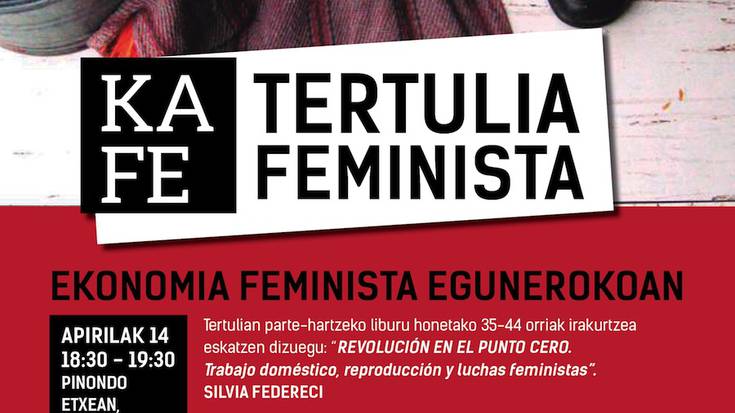 Kafe tertulia feminista eguenean