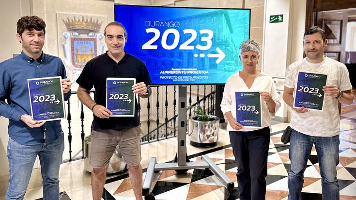 2023ko inbertsio nagusiak Aramotz, Antso Estegiz, Madalena eta Plateruena izatea aurreikusi du Durangoko gobernu taldeak