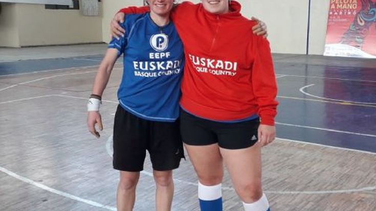 Amaia Araiztegi eta Patricia Espinar Munduko txapeldun one wall modalitatean