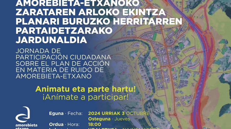 Zornotzako zarataren arloko ekintza planari buruzko herritarren partaidetzarako jardunaldia