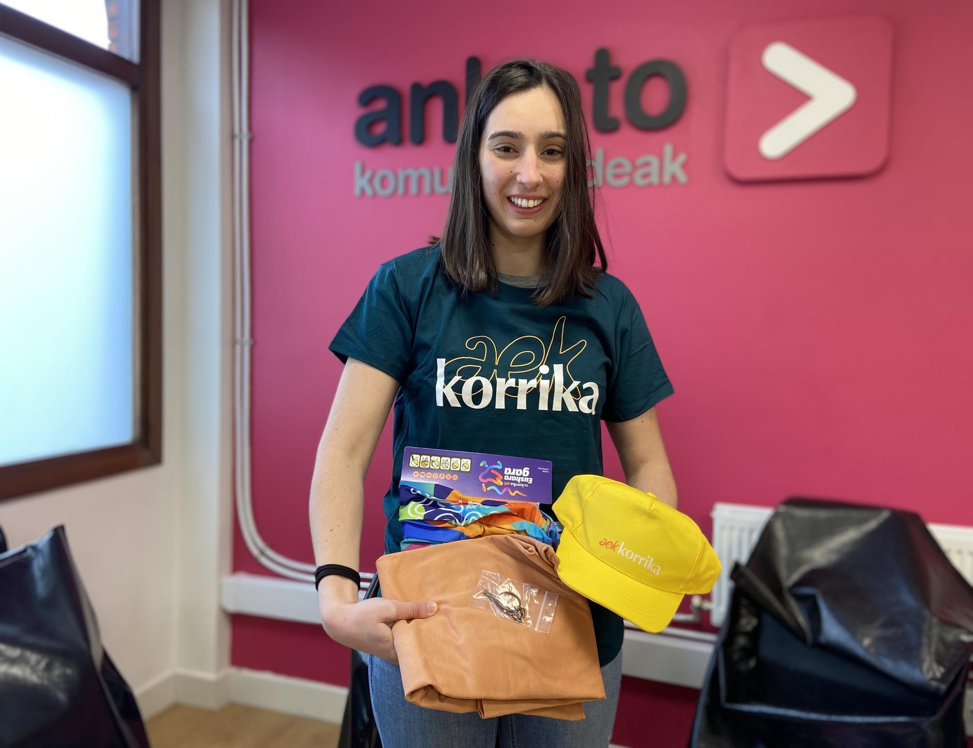 "Korrika txikia egingo dut eskolan, eta lagunekin batuko naiz Korrika nagusira"