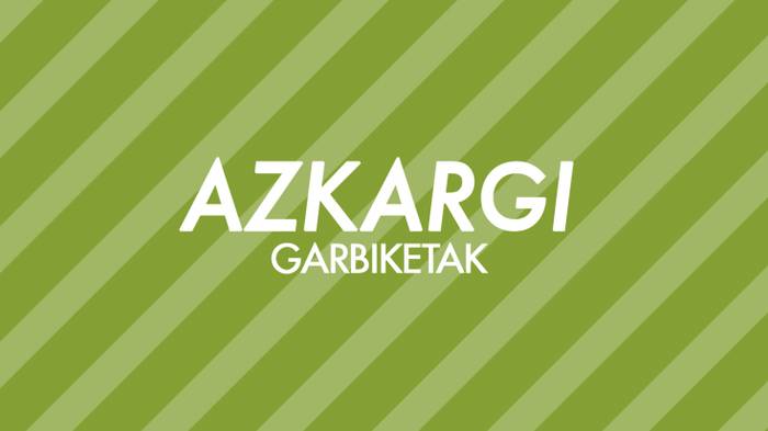 AZKARGI GARBIKETAK logotipoa