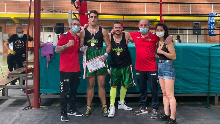 Durangaldean boxeo entrenatzailea den Ibai Arantzamendi markinarrak Euskadiko txapelketa irabazi du