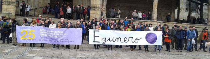 Emakumeenganako indarkeriaren kontrako eguna ekitaldi eta aldarrikapenez beteta dator