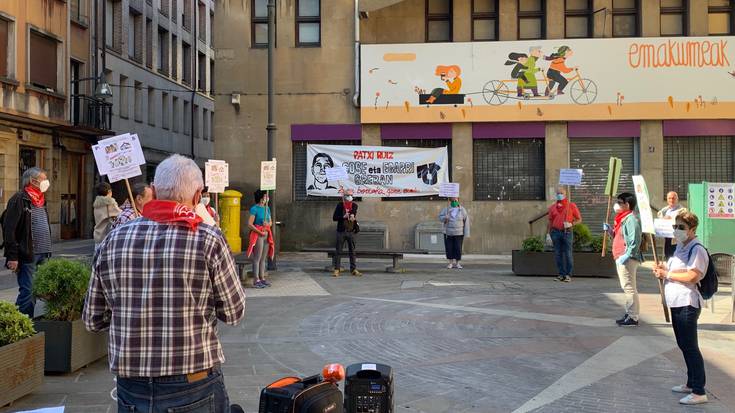 Pentsiodunek astelehenetako mobilizazioei ekin diete ostera ere