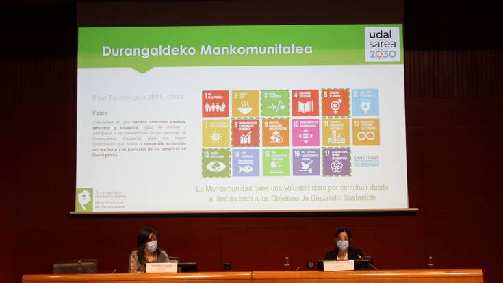 Mankomunitateak kirolari eta jasangarritasunari loturiko proiektu bi aurkeztu ditu Udalsarean