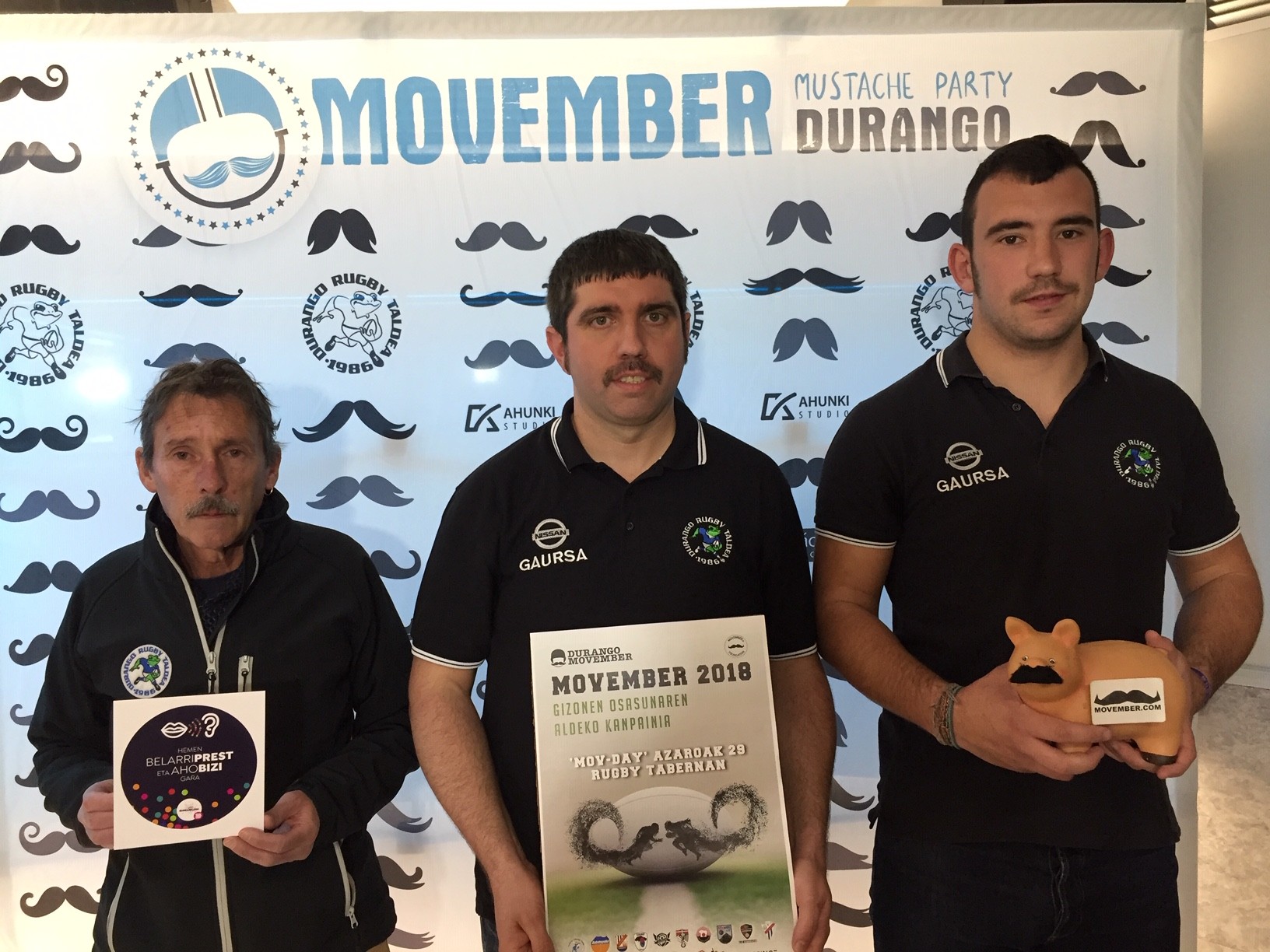 Bibotea utzi eta Movember kanpainara batzeko deia egin du DRTk