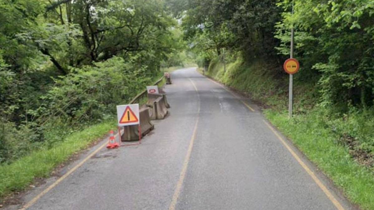 Mendiolako errepidea konpontzeko proiektua onartu dute Abadiñon