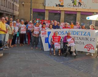 Pentsiodunen manifestazioa, Osakidetzaren "hondatzea" salatzeko